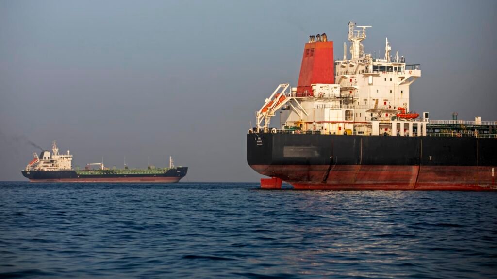 U.S. crude near  following tit-for-tat strikes by U.S. and Iran