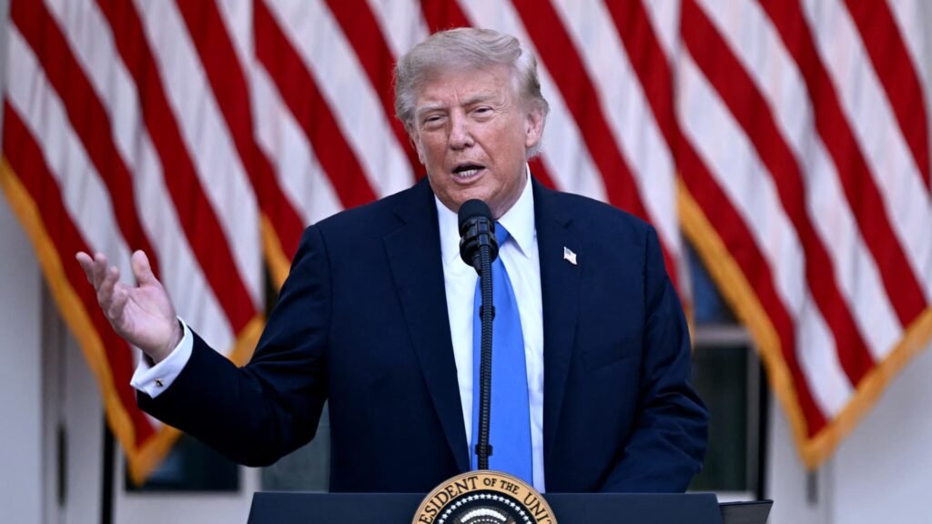 Trump threatens to halt trade with top partners unless Fed cuts rates