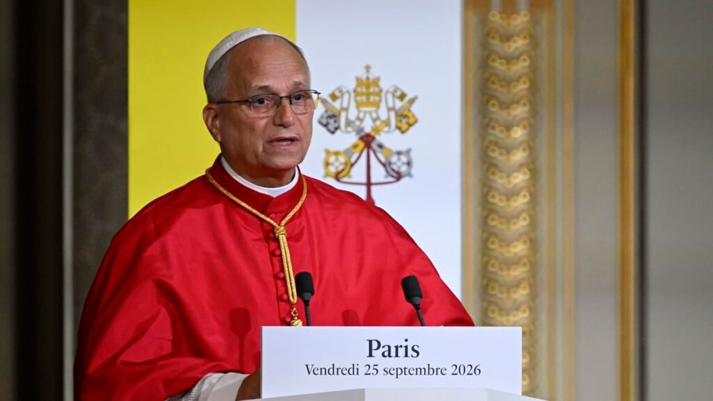 Pope Leo warns in France that AI is creating ‘paradise of machines’