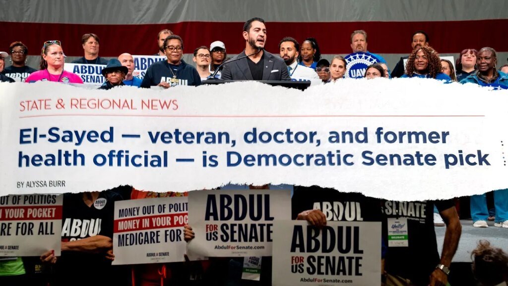 Paper falsely calls leftist Senate candidate El-Sayed a ‘veteran’