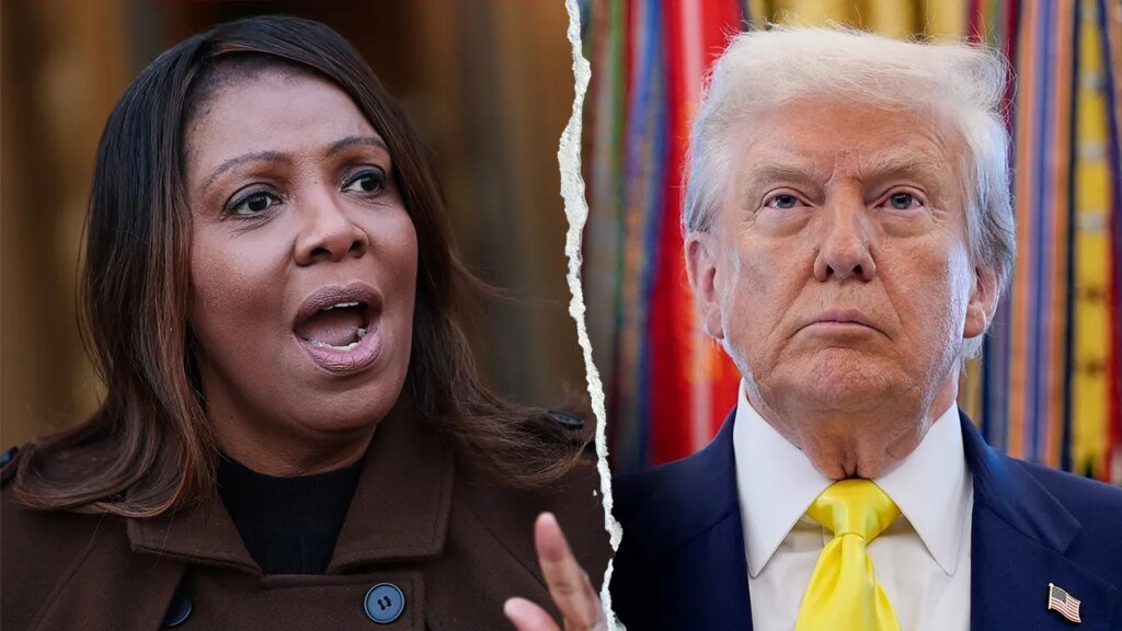 Letitia James accused of ordering staff to target Trump and allies